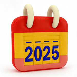 Customizable Inflatable Calendar Advertising Model Is Suitable for Stationery Store Supermarket Park