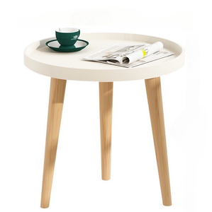 <span class=keywords><strong>Tavolino</strong></span> <span class=keywords><strong>da</strong></span> Caffè Rotondo in Legno di Alta Qualità, Moderno e Resistente, per Soggiorno, Camera <span class=keywords><strong>da</strong></span> Letto, <span class=keywords><strong>Balcone</strong></span>, Arredamento Casa, <span class=keywords><strong>Tavolino</strong></span> Laterale per Divano - Product Image 3