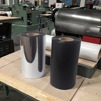 Cinta para Impresora de Códigos de Barras con Muescas, Cinta de Transferencia Térmica TTR de 110 mm x 300 m
