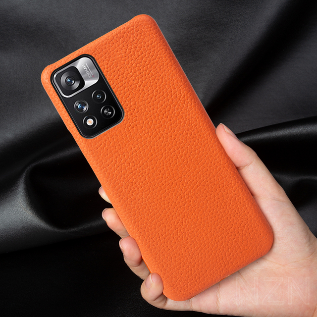 Phone Genuine Leather Case for Xiaomi Redmi Note 11  Phone Cover  Leather Cases for Xiaomi Redmi Note 11Pro/11i