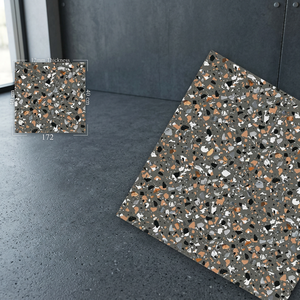 12mm Heavy Duty Porcelain Parking Tiles 400x400mm Anti-Slip Stone Look Outdoor Floor Tiles 16x16 Inch - Product Image 6