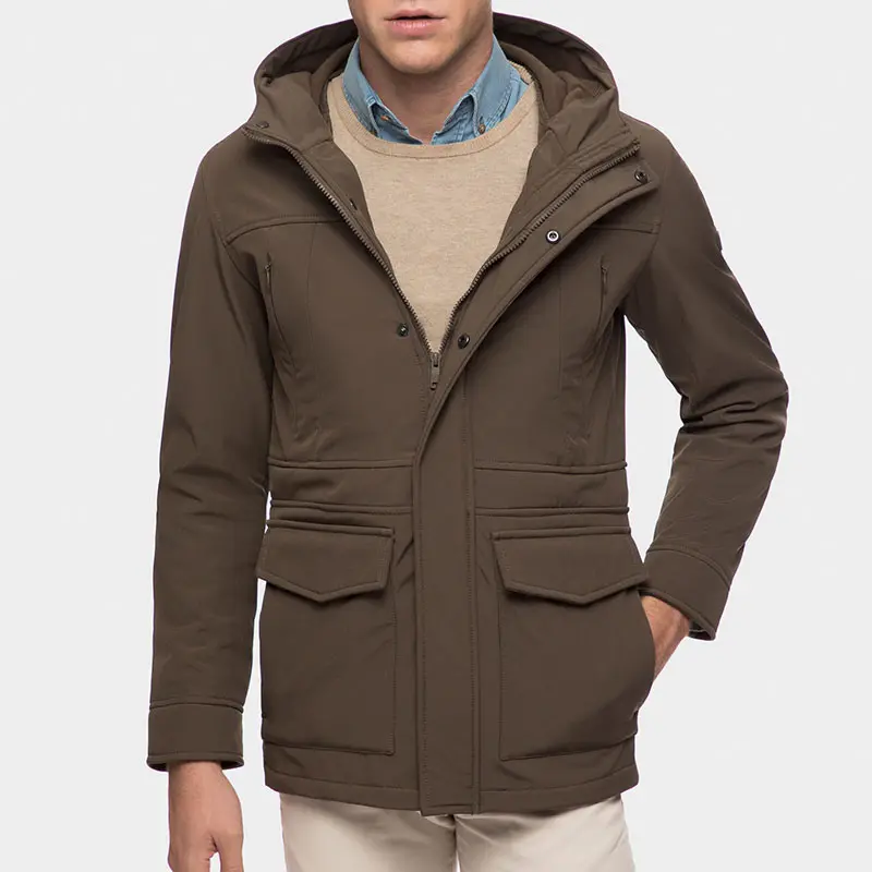 Men's Hooded Warm Coat Winter Parka Jacket Parka