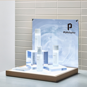 Bán buôn truy cập tùy chỉnh Acrylic vẻ đẹp chăm sóc da sản phẩm hiển thị đứng mỹ phẩm trang điểm Nước hoa hiển thị cho cửa hàng - Product Image 6