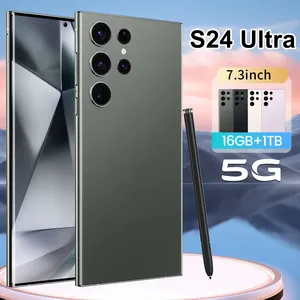 잠금 해제 된 휴대 전화 스마트 폰 voip S24 ultra 용 5g 어댑터 s23utra. 전화 테크노 정제