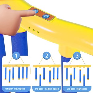 <span class=keywords><strong>Gioco</strong></span> con Bastoncini Cadenti a Velocità Regolabile, Giocattolo per Allenamento della Coordinazione Occhio-Mano e della Reazione per Bambini, <span class=keywords><strong>Gioco</strong></span> Sfida con Bastoncini Riflettenti - Product Image 6