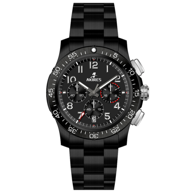 New Men's Stainless Steel Watch with Japanese Movement Moonswatch 20ATM Sapphire Custom Logo Quartz Wrist Watch Fashion Style