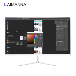 Pc <b>Office</b> 24 Inch Business <b>Computer</b> I3 I5 I7 Full Set Desktop All in One PC With Mouse and Keyboard - Product Image 1