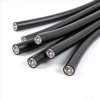 Câble flexible RVV 2 conducteurs 6mm² en cuivre nu recuit de qualité supérieure, câble de sécurité haute tension pour machine, gaine en PVC