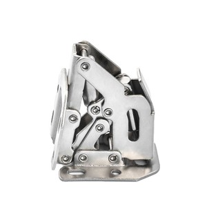 บานพับเฟอร์นิเจอร์แบบฝังเต็มตัว ผลิตจากเหล็กแผ่นรีดเย็น ปิดแบบนุ่มนวล สำหรับตู้เสื้อผ้าและตู้เก็บของ - Product Image 4