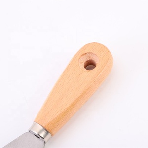 Couteau à mastic multifonctionnel de qualité industrielle TGS, en acier inoxydable/acier au carbone, avec manche en bois, <span class=keywords><strong>outil</strong></span> de finition pour peinture murale - Product Image 6