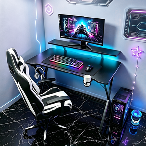 Meja Komputer Gaming Heavy Duty Modern untuk Penggunaan di Rumah dan Kantor - Product Image 5