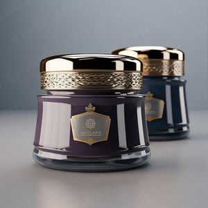 Frascos de Vidrio con Tapa de Bambú, Frascos de Vidrio Borosilicato, Frascos de Vidrio para Cosméticos, Frascos de Cosméticos de Lujo - Product Image 2