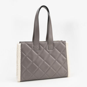 กระเป๋าคลัทช์ผู้หญิงหนัง PU ดีไซน์หรูหราทันสมัย ความจุเยอะ ปิดด้วยซิป หูหิ้วเดี่ยว ซับในโพลีเอสเตอร์ CN;GUA - Product Image 3