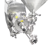 Machine de fabrication de shampoing douche dentifrice boisson cosmétique 200l 500l mélangeur sous vide émulsifiant homogénéisateur