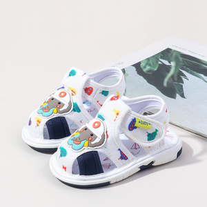 2025 नई शैली बेबी सैंडल-शिशुओं और लड़कियों दोनों के लिए उपयुक्त रबर सोल्स के साथ सुंदर आकस्मिक जूते - Product Image 3