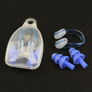 Pince-nez en PVC de haute qualité et Bouchons <span class=keywords><strong>d</strong></span>'<span class=keywords><strong>oreille</strong></span> en silicone <span class=keywords><strong>pour</strong></span> la natation - Product Image 1
