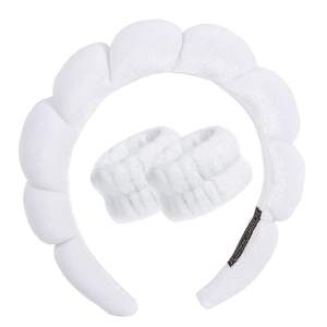 Accesorios de peluquería de moda Amazo, superventas, nuevo estilo, banda para el pelo, pulsera, diadema para limpieza Facial, logotipo personalizado - Product Image 3