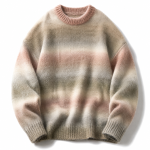 Quiet Luxury Mens Mock Neck Sweater Vintage <strong>Slouchy</strong> Wool Blend Pullover Minimalist Winter Basic Knit <strong>Jumper</strong> Apparel <strong>Jumper</strong> Top - Product Image 1