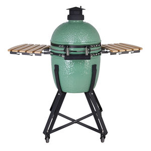 <span class=keywords><strong>SEB</strong></span> KAMADO/ Vente flash - Système de cuisson extérieur quatre-en-un de 18 pouces - Barbecue en céramique Kamado avec tables latérales pliables et support en acier - Product Image 5