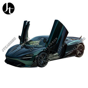 Parachoques delantero de fibra de carbono Real estilo TC, cubierta de ventilación del capó del motor para <span class=keywords><strong>Mclaren</strong></span> <span class=keywords><strong>720S</strong></span> 2017 2018 2019 2020 2021 <span class=keywords><strong>2022</strong></span> - Product Image 2