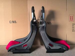 Sedili da Corsa EDDY in Fibra di Carbonio Leggera di Alta Qualità per Porsche 911 Carrera 4S 997.1 997.2 GT2 GT3 RS, Completamente in Pelle - Product Image 1