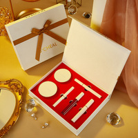 Emballage en carton rigide professionnel logo personnalisé lumière magnétique cadeau beauté PR boîtes étiquette privée