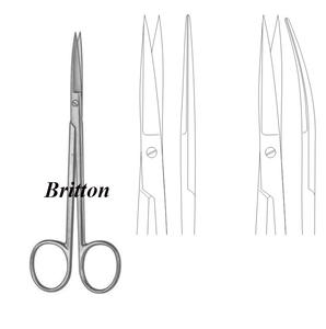 กรรไกรผ่าตัดแบบตรง ขนาด 14 ซม. ยี่ห้อ FINE OPERATING รุ่น Joseph ผลิตจากสแตนเลสสตีล ใช้งานด้วยมือ  พร้อมใบรับรองมาตรฐาน CE และ ISO - Product Image 1