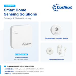 Coiliiot Détecteur intelligent de fuite d'eau WiFi, capteur de niveau d'overflow, système d'alarme sonore de sécurité, capteur de fuite d'eau à distance - Product Image 6