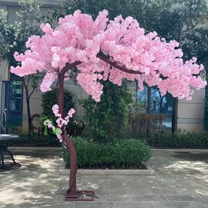 Árvore Sakura japonesa para flores ao ar livre, peça central de casamento, arco grande, árvores de cerejeira artificial