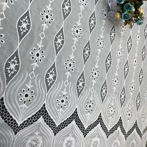 Bán buôn sữa vải lụa hình bầu dục Mô hình double side voan ren laser cut cho phụ kiện may mặc - Product Image 5