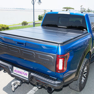 Couverture de lit de ramassage rigide en aluminium de haute qualité pour Toyota pour Tacoma 5ft étanche trois plis Tonneau couverture Ranger Offre Spéciale - Product Image 3
