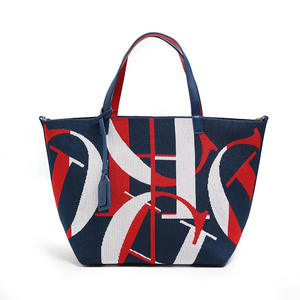 Bolso de Mano <span class=keywords><strong>CHHC</strong></span> para Mujer, Nuevo, de Gran Capacidad, Tipo Cubo, para Compras, Playa, Vacaciones, Viajes, Diseño de Bloques de Color, Cierre Abierto, Poliéster - Product Image 2