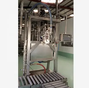 Single head fruit juice aseptic bag filling machine tomato paste mango pulp aseptic filling in box drum processing line for sale