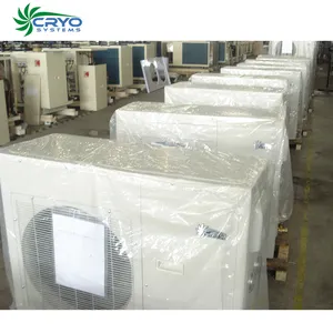 Caja de soplado lateral tipo unidad de condensación, unidad de refrigeración de habitación fría, R404a