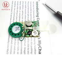 Module sonore programmable vocal personnalisé avec haut-parleur en plastique pour carte de vœux musicale