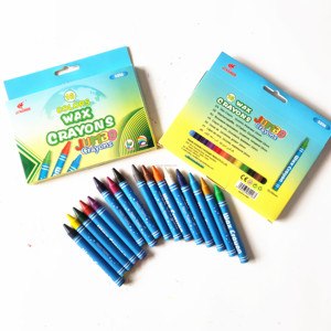 Avec <span class=keywords><strong>Logo</strong></span> Personnalisé Pack 16 Color10 * 100 mm Crayons Pour Enfants couleur <span class=keywords><strong>crayon</strong></span> Peinture Boîte De Papier Emballage - Product Image 2