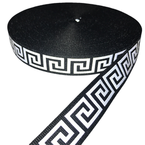 Pita Reflektif Jahit Kairen Custom Design Lebar 20mm 25mm untuk Tas, Warna-warni Spandex/Polyester, Sablon Pelangi, untuk Kalung Anjing - Product Image 1