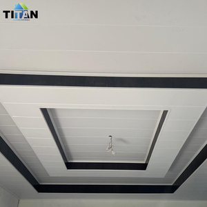 Panel de Techo de PVC Guyana, Cielo <span class=keywords><strong>Raso</strong></span> PVC 25cm 30cm, Impermeable, Resistente a las Termitas, Falso Techo para Guyana Georgetown 5.95m 20cm 7mm - Product Image 3