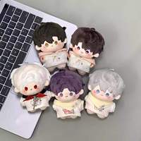 Boîte mystère de 10 cm avec mini peluches anime Love and Deepspace, poupées en coton Caleb, Sylus, Rafayel, Zayne, Xavier, pendentifs