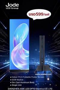 <span class=keywords><strong>Écran</strong></span> d'affichage publicitaire LED numérique pliable Jode pour intérieur et extérieur, haute luminosité, P1.8, P2, P2.5 - Product Image 3