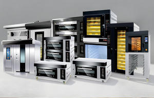 4-परतें 20-ट्रे डीलक्स गैस डेक ओवन वाणिज्यिक ओवन इलेक्ट्रिक केक/रोटी और पिज्जा बेकिंग उपकरण के लिए - Product Image 4