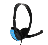 Casques filaires légers 3,5 mm avec conception supra-auriculaire, suppression du bruit, étanchéité IPX-7, services OEM/ODM pour le bureau et l'étude