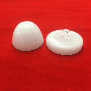 Crisol de <span class=keywords><strong>cristal</strong></span> de cuarzo blanco lechoso de 99,99 pureza, aislador de cuarzo de sílice <span class=keywords><strong>opaco</strong></span>, barco con tapa - Product Image 2