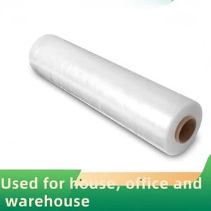 Stretch <b>Wrap</b> Roll Heavy Duty <b>Plastic</b> Moving <b>Wrap</b> Recyclable Disposable Eco-Friendly - Product Image 4