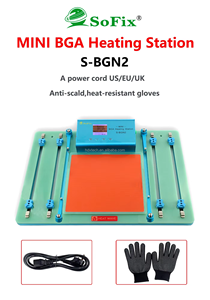 Station de chauffage BGA mini SoFix S-BGN2 pour ordinateur portable <span class=keywords><strong>Macbook</strong></span> <span class=keywords><strong>Pro</strong></span>, <span class=keywords><strong>réparation</strong></span> de la carte mère BGA, machine de <span class=keywords><strong>réparation</strong></span> du processeur - Product Image 2