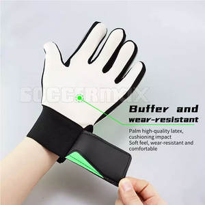 Haute qualité meilleur entraînement gardien de but gants de football fabricant en gros cuir Latex matériel pour gardiens de but - Product Image 5
