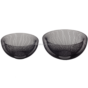 Küchen mode nach Hause Metalldraht Aufbewahrung körbe Obstkorb Schüssel - Product Image 2