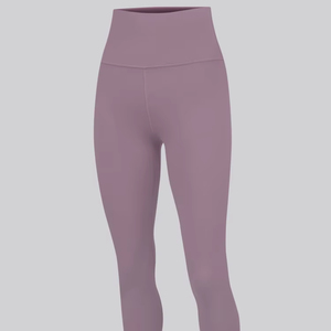 Leggings de sport pour femmes de haute qualité, personnalisés, à taille haute, avec motif uni, dernier design, pantalons de yoga - Product Image 3
