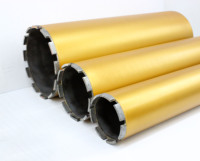 Foret diamanté à soudure laser haute précision pour béton et béton armé 1 1/4-7UNC Longueur de travail 450 mm