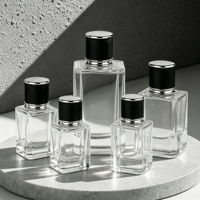 Flacons de parfum en verre en gros, flacons de parfum vides, atomiseur, flacon en verre cosmétique portable pour l'emballage de parfum